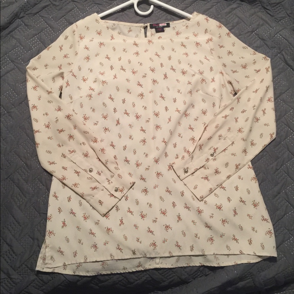 Like New Black Note Blouse 5/$25